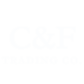 C&F Text Logo white