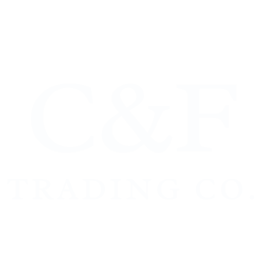 C&F Text Logo white
